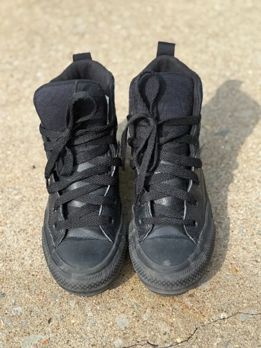Converse Counter Climate Berkshire Boot Black Kids Size 3 Youth Gorpcore Hiker 4